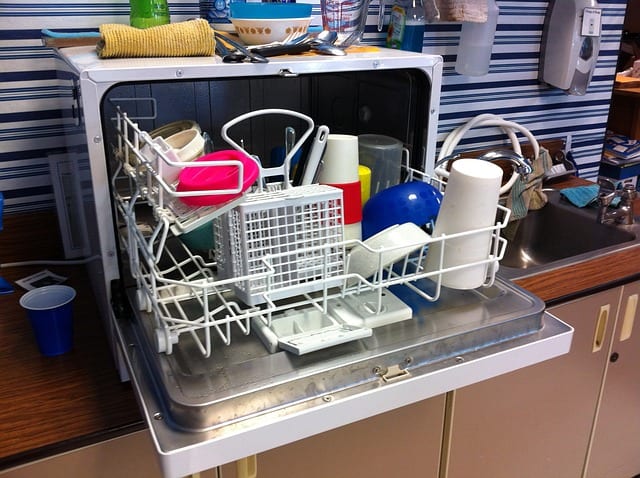 Cleaning using dishwasher